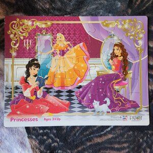 Princess Puzzle Board Used